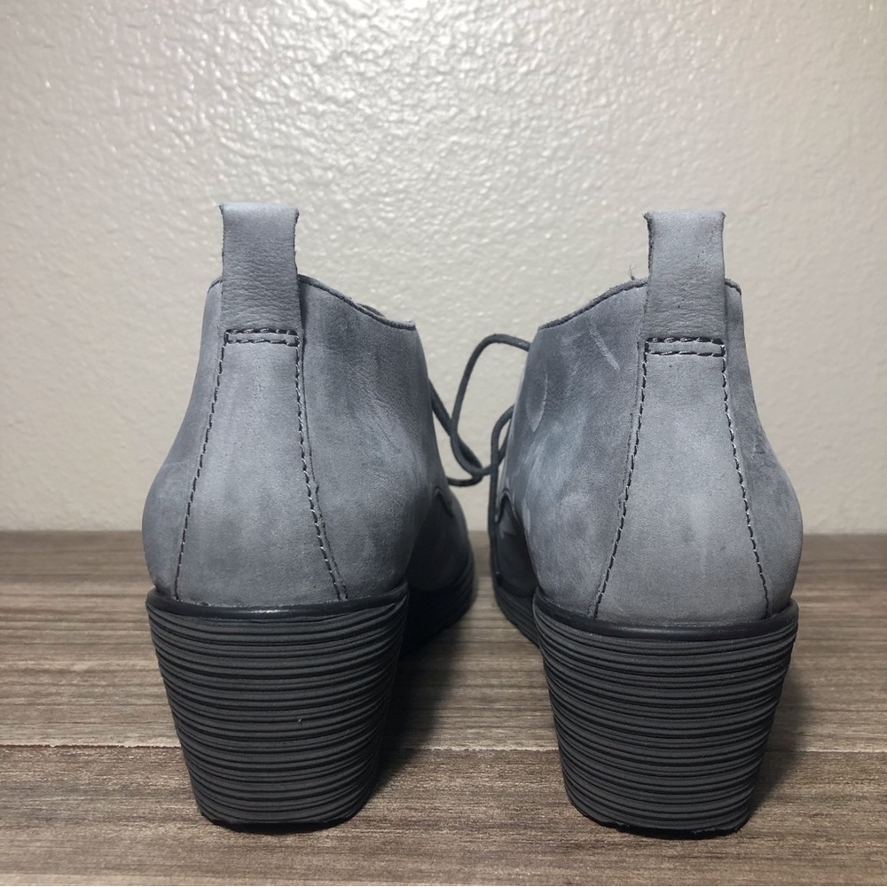 Dansko Cadee Nubuck Wedge Bootie sz 7 - Picture 3 of 15